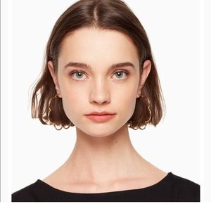 Kate Spade Scrunched Scallops Earrings (Large)